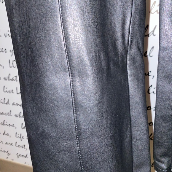 NWOT PILCRO GLASGOW FAUX LEATHER SKINNY PANTS - Picture 7 of 13